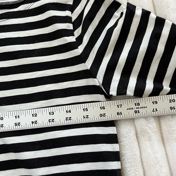 J. Crew Women’s Classic Mariner Cloth Boatneck T-shirt 3/4 Sleeve Stripe Sz S - Picture 13 of 15